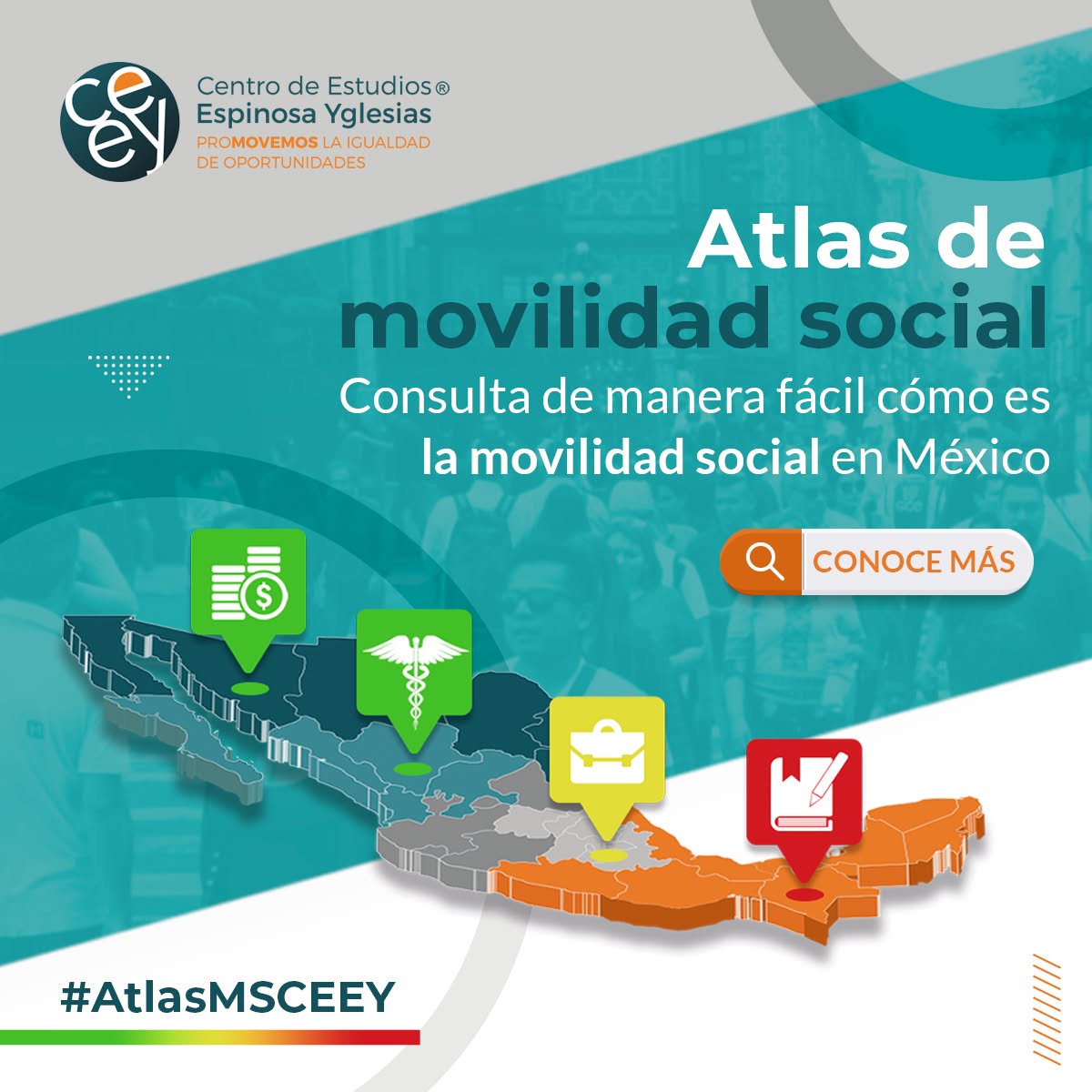 Creativo del anuncio 1: Atlas de Movilidad Social